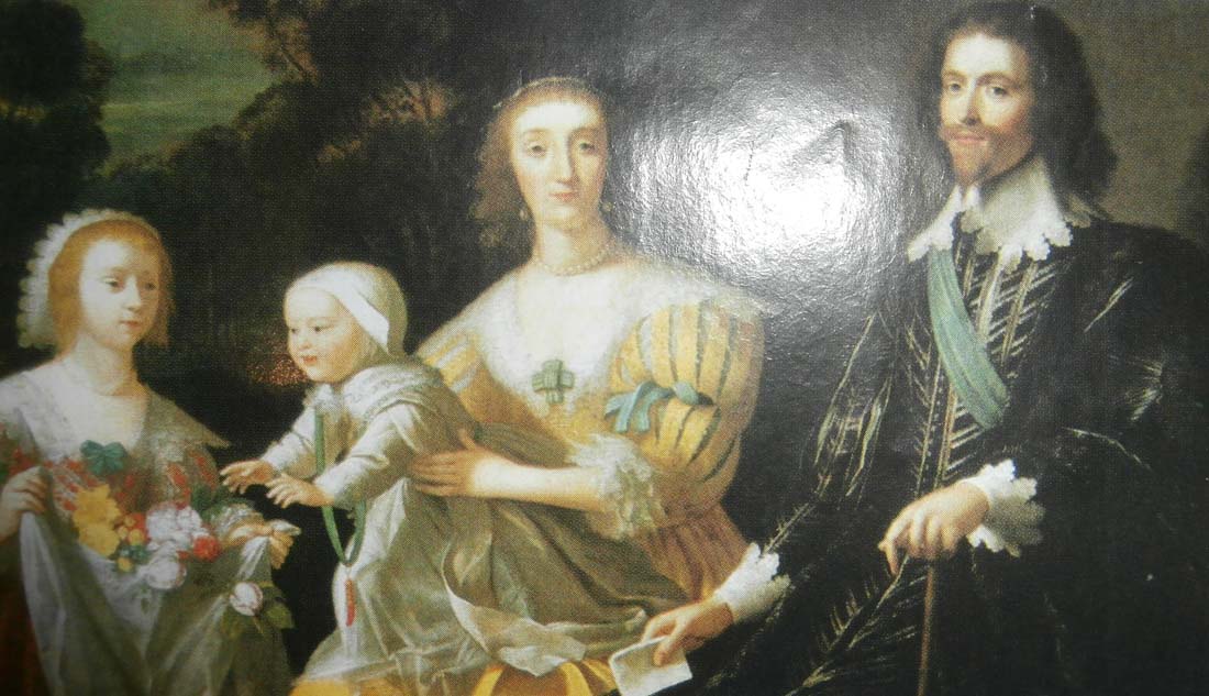 George Villiers and family